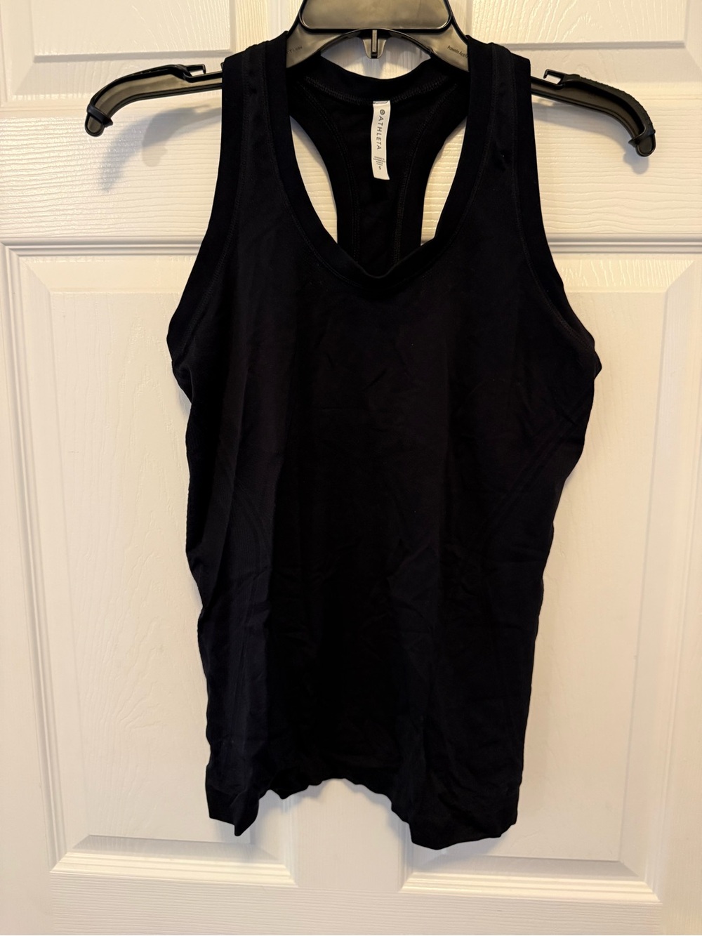 Athleta Black Racerback Tank Top